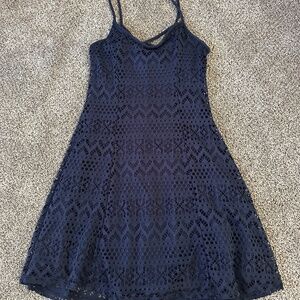 Navy Lace Rue21 Dress